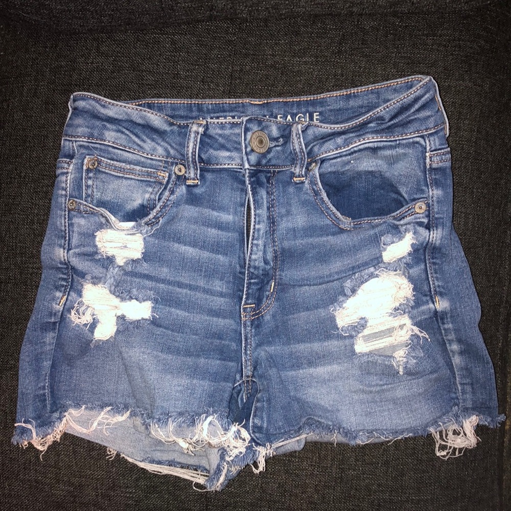 American eagle denim shorts